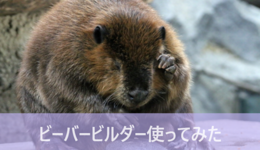 ビーバービルダーをやってみました（WPブロックエディタ）